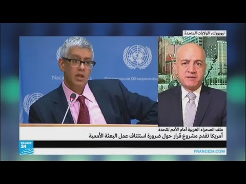 فيديو مجلس الأمن يناقش مشروع قرار أميركي حول الصحراء الغربية